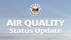 Governor Garcia warns of 'very unhealthy' air quality in Bataan